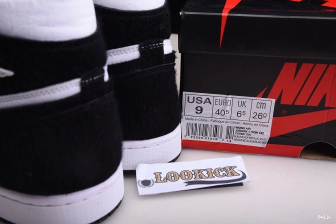 Boostmaster lin CD0461-007 Panda 1 High OG Air Jordan Retro 0817